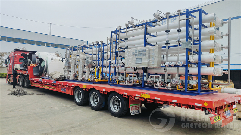 喜訊，又發(fā)貨啦！發(fā)貨廣東某鋼鐵企業(yè)2*10t/h除鹽水設(shè)備